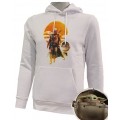 Толстовка с капюшоном Star Wars The Mandalorian размер Large